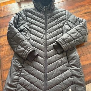 Spyder Women's Black Puffer Coat